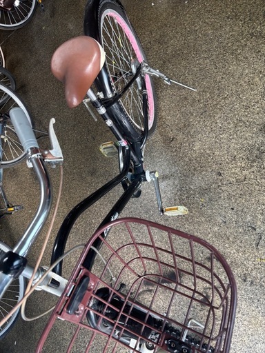 女子学生の自転車24サイズ