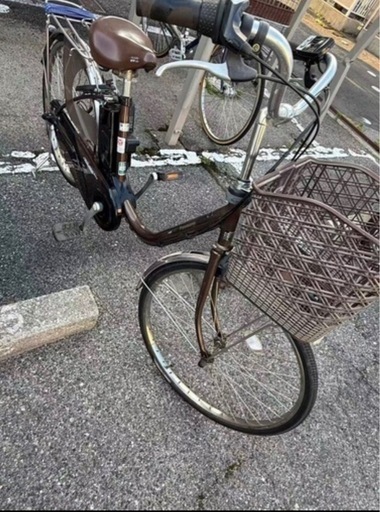 決まりましたPanasonic 電動アシスト自転車 ビビ DX ブラウン