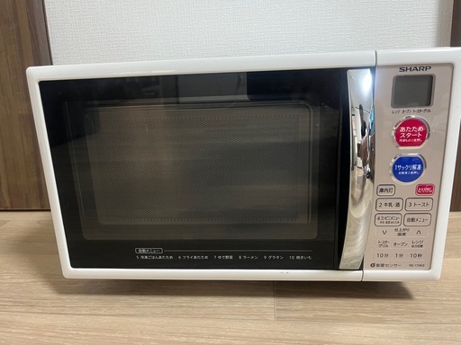 シャープSHARP オーブンレンジ RE-170KS (あおい) 加古川のキッチン