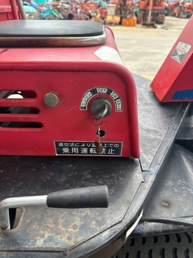 NMAR ヤンマー 動力エンジンはセル始動式
 農用運搬車 行型 FG161 動作確認　現状品 