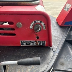 NMAR ヤンマー 動力エンジンはセル始動式
 農用運搬車 行型 FG161 動作確認　現状品 の画像