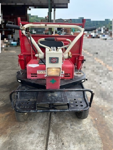 NMAR ヤンマー 動力エンジンはセル始動式
 農用運搬車 行型 FG161 動作確認　現状品