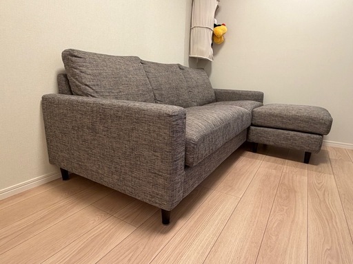 【超美品】ニトリ　ソファ　グレー