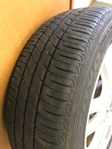 6/19まで！【T00398】日産　純正　175/65R15　15インチホイール＆夏タイヤ4本セット（トーヨー　ナノエナジー3＋）タイ