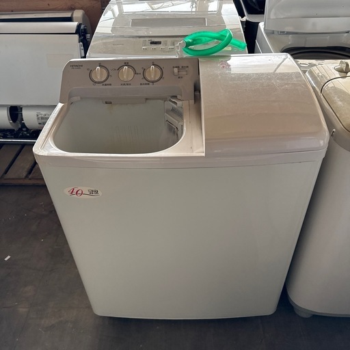 日立 二槽式洗濯機 PS-H40L 4kg チェック? 配達応談