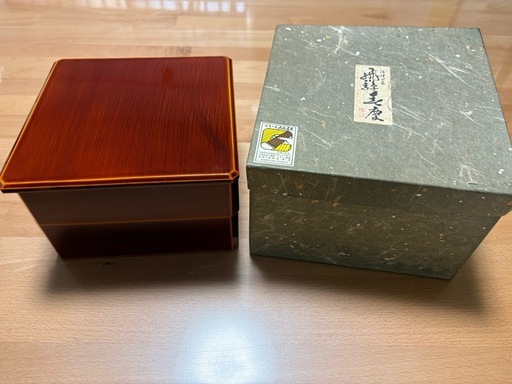 【飛騨春慶 菓子器】