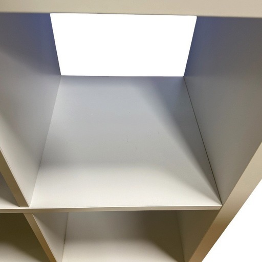 IKEA KALLAX カラックス シェルフ 4マス ホワイト 美品