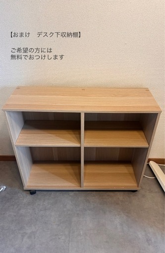 IKEA 電動昇降デスク BEKANT（ベカント）幅160cm おまけ収納棚付き