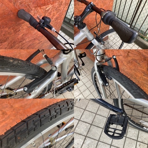 GRAPHIS BIKE GR900 折り畳み自転車街乗り、コンパクト収納、 (山さん 