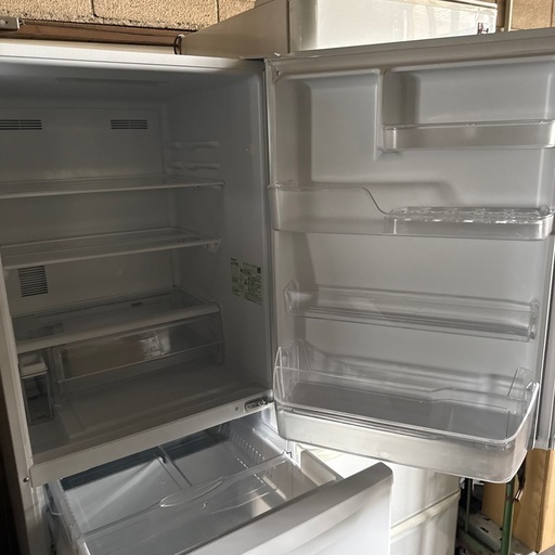 配達応談 美品 2024年 パナソニック 3ドア冷凍冷蔵庫 NR-C344C 335L　自動製氷?