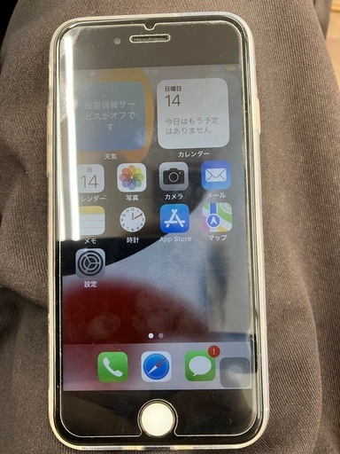 iPhone7 128GB液晶パネル、バッテリー新品！SIMフリー
