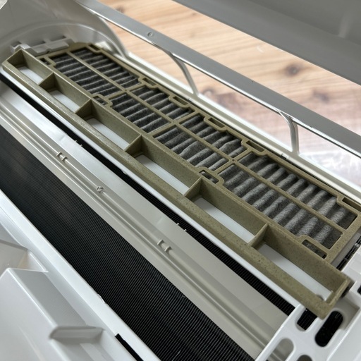 取付可【三菱/エアコン2.2k】【6畳用】★2022年製　クリーニング済み/６ヶ月保証付き【管理番号0614】M-22-0423野