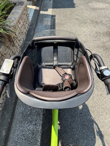 電動アシスト自転車 3人乗り↔️カゴ変更可能　エリア内配送無料