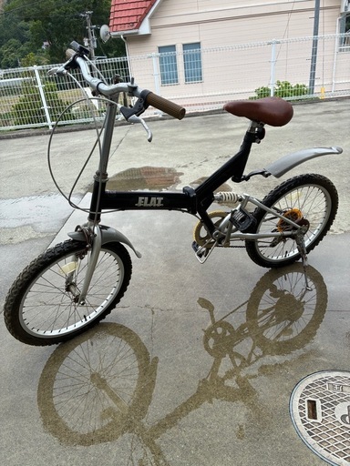 折りたたみ自転車 中古　サビあり 折りたたみ自転車錆あり。 (HV2-R) 卯之町の折りたたみ自転車の中古