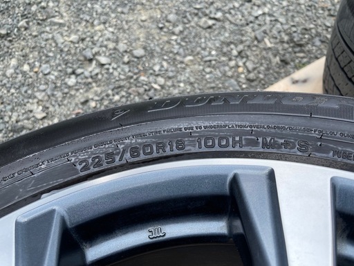T32 エクストレイル　純正　18インチ　夏タイヤホイール