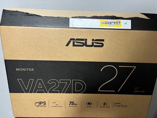 ASUS 27インチ液晶モニターVA27DQZ