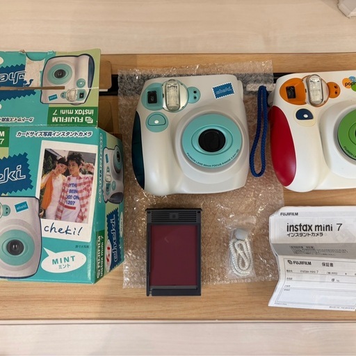 FUJIFILM instax mini7 インスタントカメラ チェキ