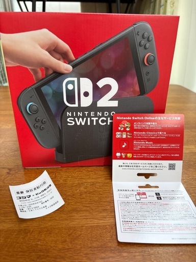 Switch2本体【新品未使用】