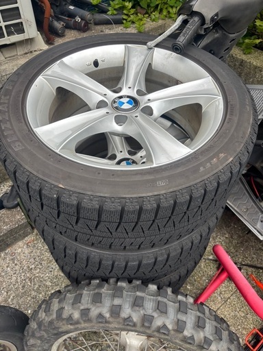 取引中BMW ホイール　スタッドレス　17インチ　7.5J 