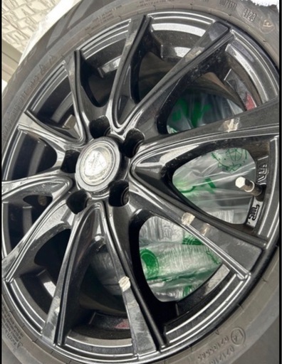 195/65R15スタッドレスタイヤ　アルミホイール付き4本セット