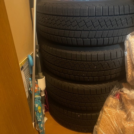 195/65R15スタッドレスタイヤ　アルミホイール付き4本セット
