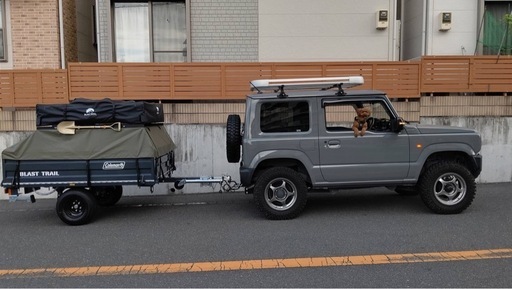 ブラストトレイル T-33 ルーフトップテント付 令和3年式 キャリア付 オーバーランド キャンプ