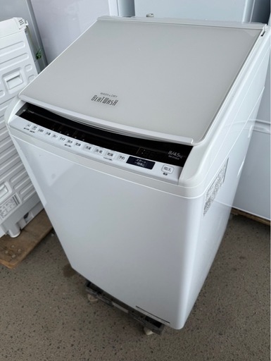 F 2019年 8kg/4.5kg HITACHI 洗濯乾燥機 0614③ (Reuse Pro) 福山の 