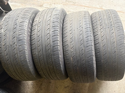 海外製夏タイヤ格安 205/60R16 4本 5-6分山 (マリカー) 平和のタイヤ