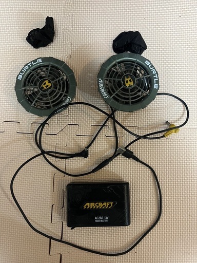 バートル　空調服セット　AC260  Lサイズハイバック