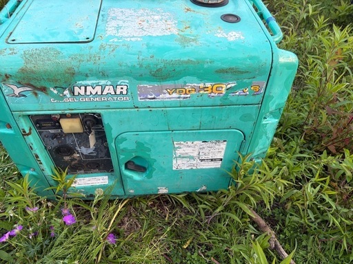ヤンマー YANMAR YDG300VS -5E ディーゼル発電機 / 50Hz / //ジャンク品//