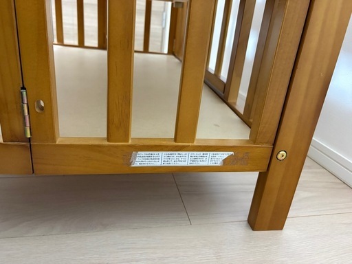 布団・シーツ付】大和屋 パタン 折りたたみ ミニベビーベッド（ライト