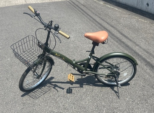 ☆20インチ折りたたみ自転車☆ (kz) 生田の折りたたみ自転車の中古