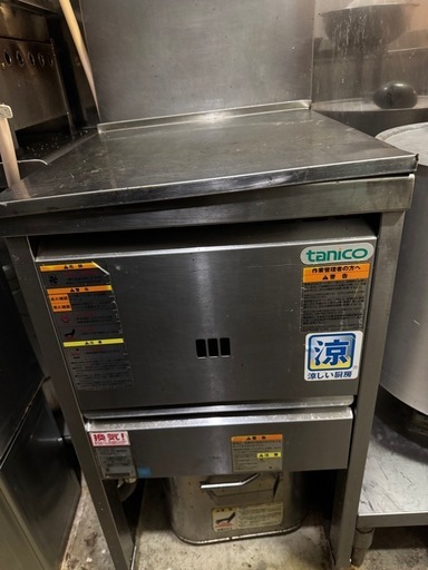 業務用コールドテーブル・フライヤー・餃子焼き機セット
