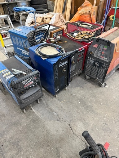 中古半自動溶接機　