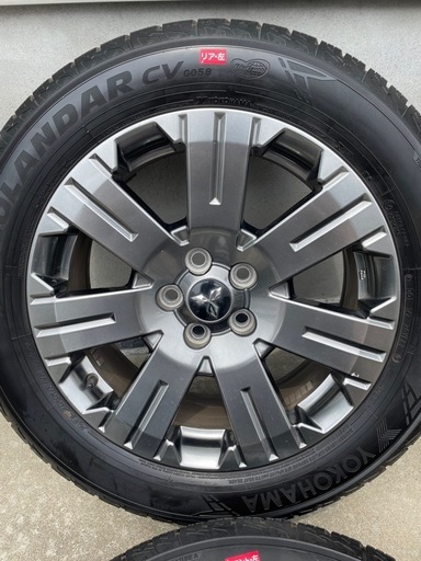 デリカD:5 ジャスパー純正18インチホイール タイヤ付 2024年製ジオランダー 4本セット