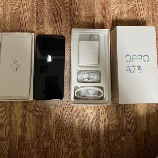【完動品】OPPO A73　oppoa73　simフリー　スマホ Android オレンジ