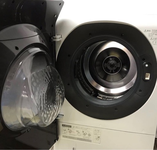 【全国最安値】?2020年購入SHARPドラム式洗濯機 ヒートポンプES-G112 配達無料