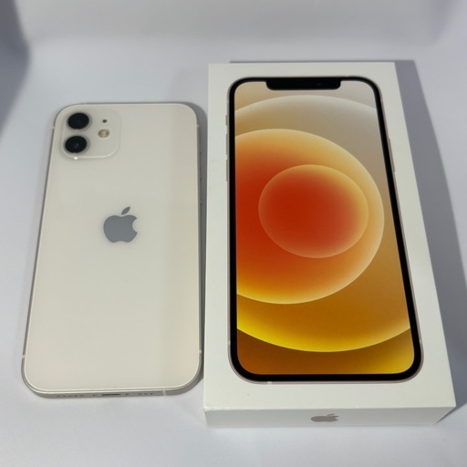 決まりました！iPhone12本体 ホワイト SIMフリー 箱付き 64GB バッテリー残量85%