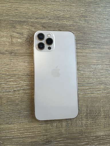 iPhone12ProMax 256GB ゴールド SIMフリーバッテリー75%動作確認済み