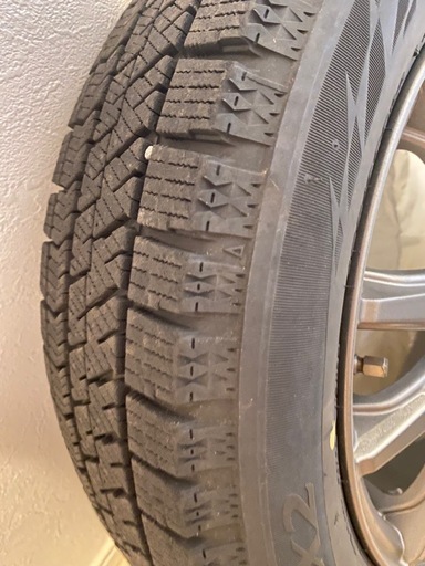 ブリヂストン VRX2 155/65R14 アルミホイール付き4本セット
