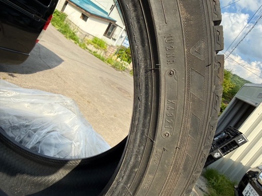 【バリ山】255/40R19 ダンロップ WINTER MAXX03 WM03 2021年製 4本セ