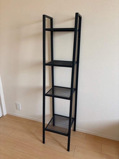IKEA LERBERG レールベリダークグレー (sho) 徳庵の収納家具《棚