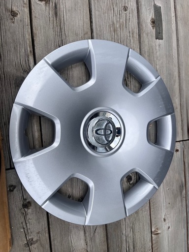 トヨタ純正ホイールキャップ&スチールホイール 4個セット