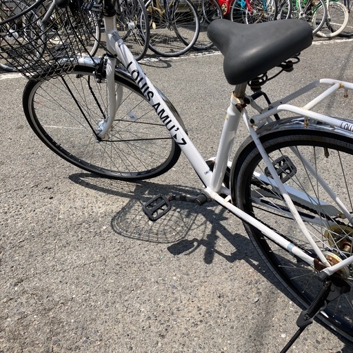 放⭐️LOUIS AMIZ 自転車⭐️　27インチ　ホワイト