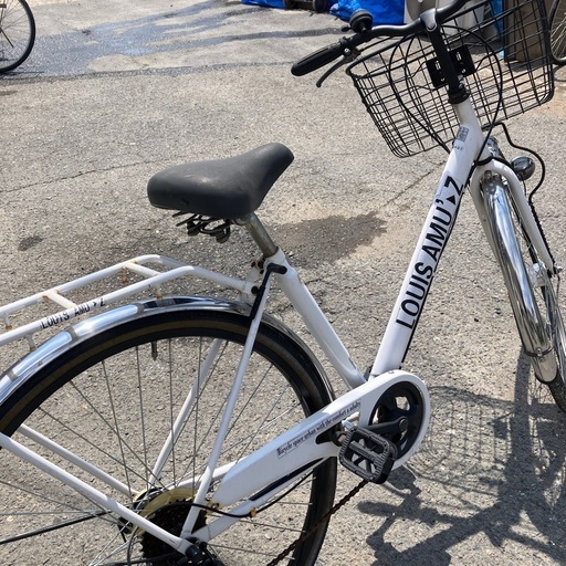 放⭐️LOUIS AMIZ 自転車⭐️　27インチ　ホワイト