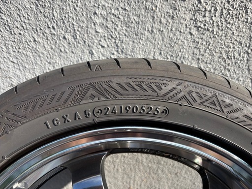 RAYS VOLK RACING TE37 15インチ ホイール タイヤセット　最終値下げ