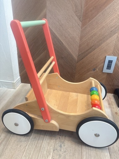 美品⭐️ボーネルンドベビーウォーカー　BAJO バヨ社　手押車