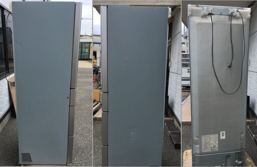 HWタイプ R-HW48N ： 冷蔵庫 ： 日立の家電品 OJM0073SS)日立ノンフロン冷凍冷蔵庫 R-S4200D 2014製 幅：約60cm  高さ：約179.8cm 奥行：約66,4