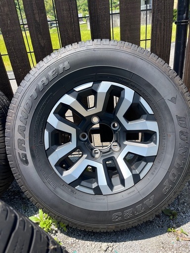 引き取り限定　再再販ランクル70 純正5本タイヤホイールセット265/70R16