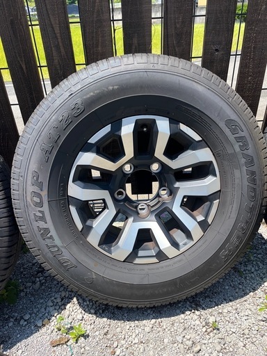 引き取り限定　再再販ランクル70 純正5本タイヤホイールセット265/70R16